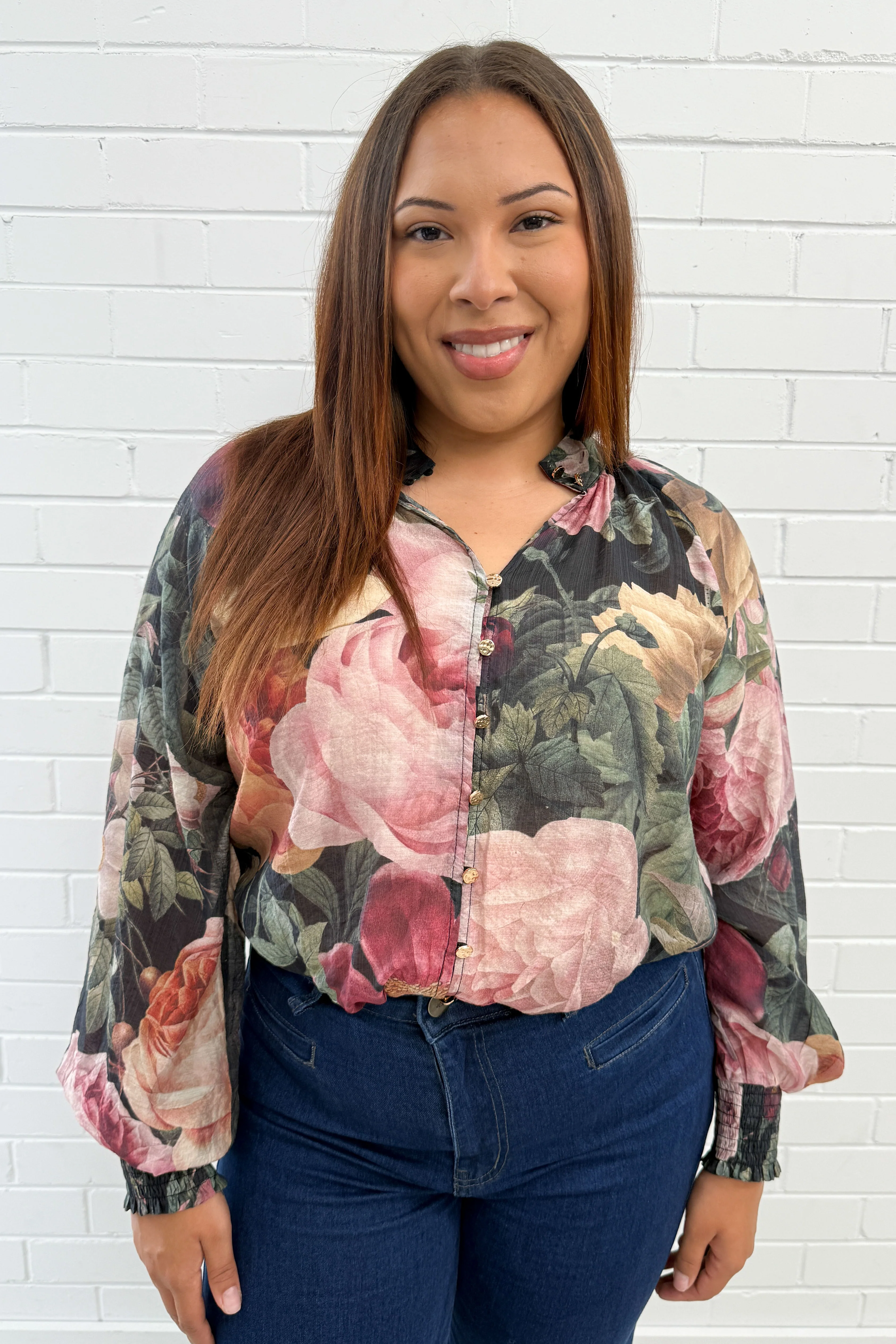 Clarissa Blouse - Vintage Floral - Image 10
