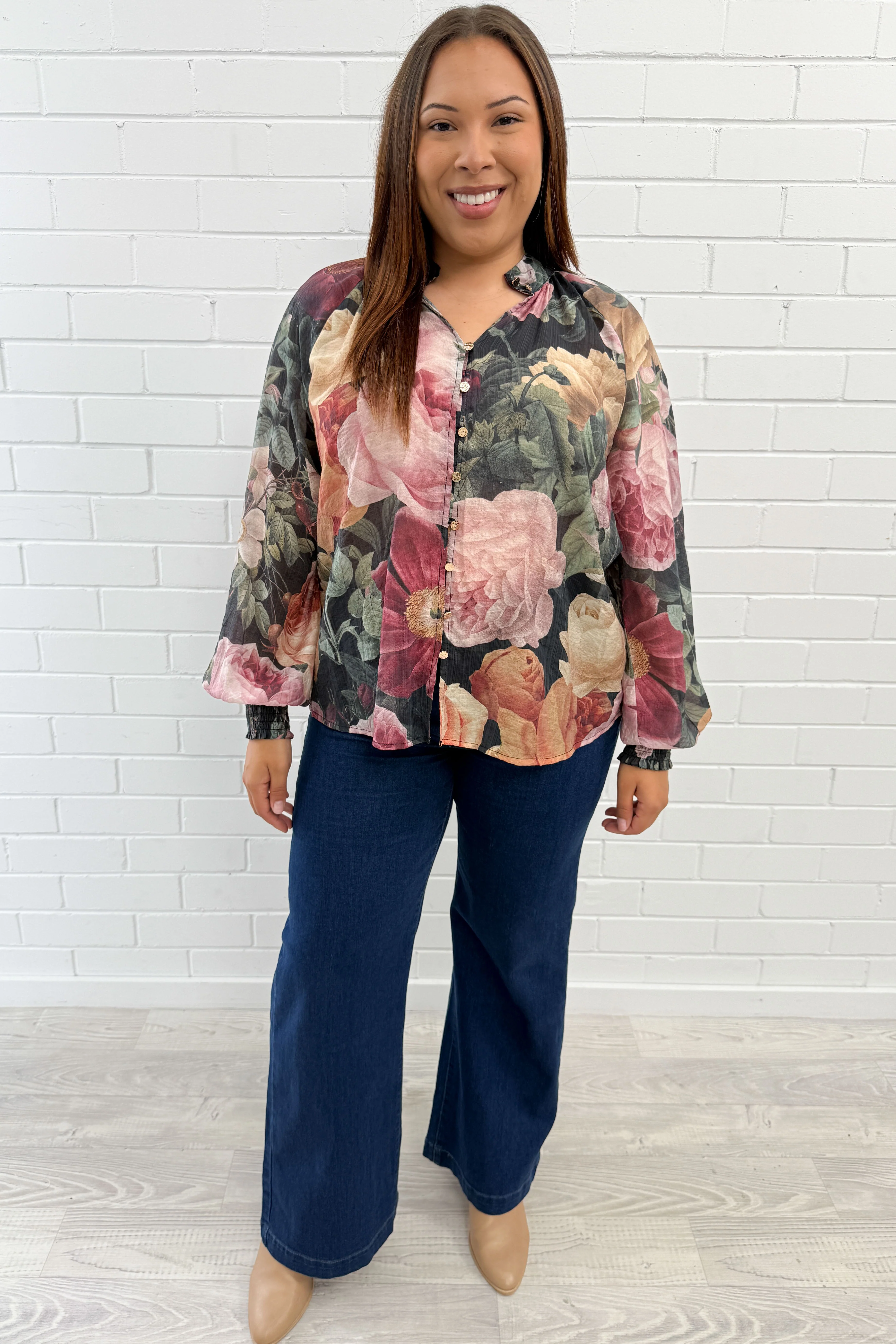 Clarissa Blouse - Vintage Floral - Image 11