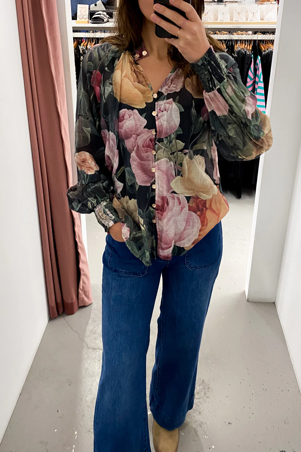Clarissa Blouse - Vintage Floral - Image 2