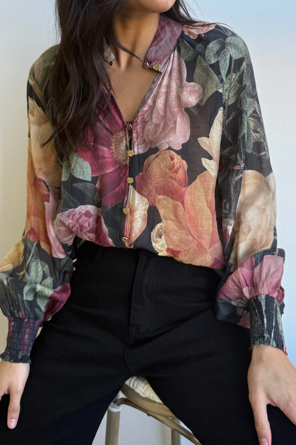 Clarissa Blouse - Vintage Floral - Image 3