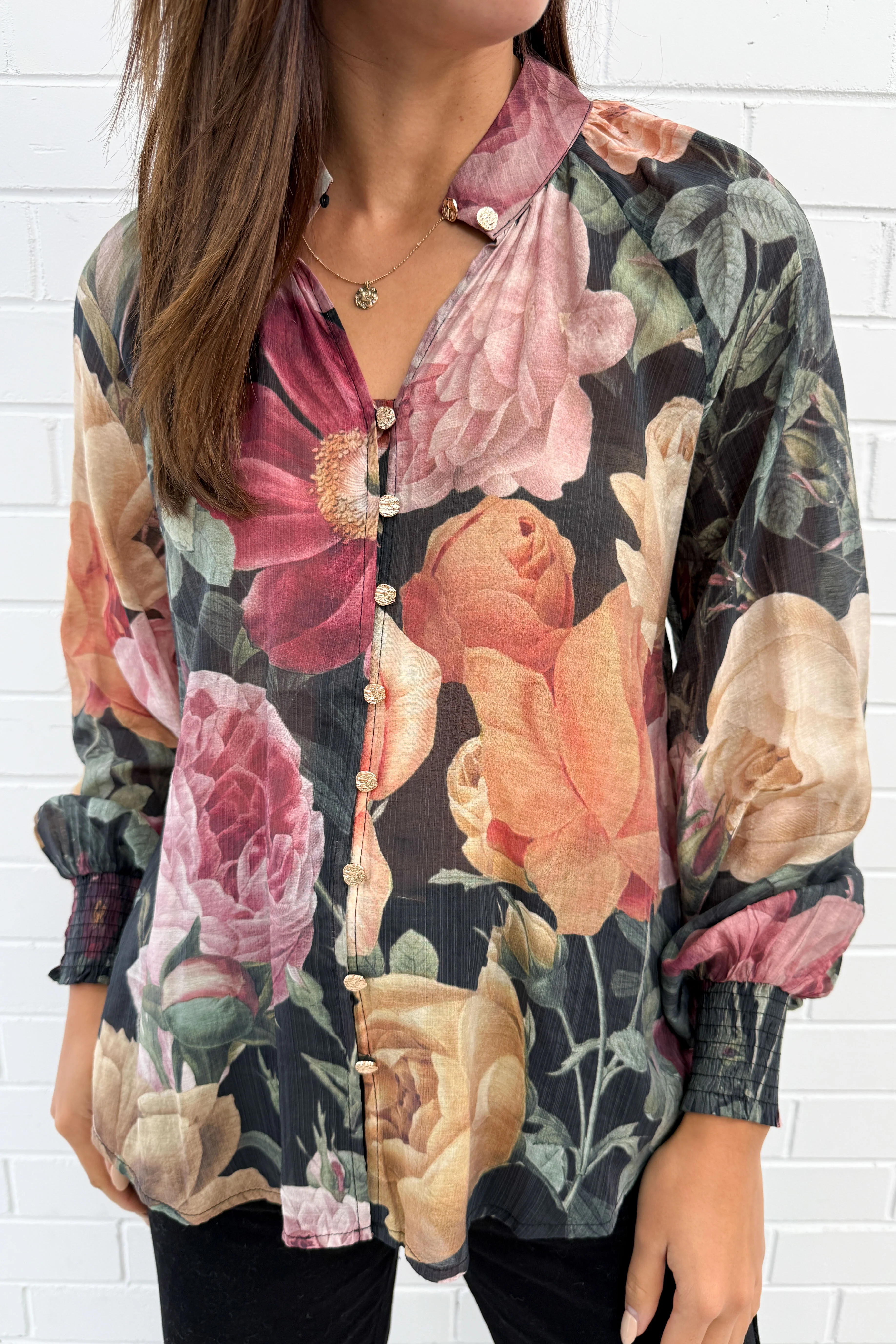 Clarissa Blouse - Vintage Floral - Image 6