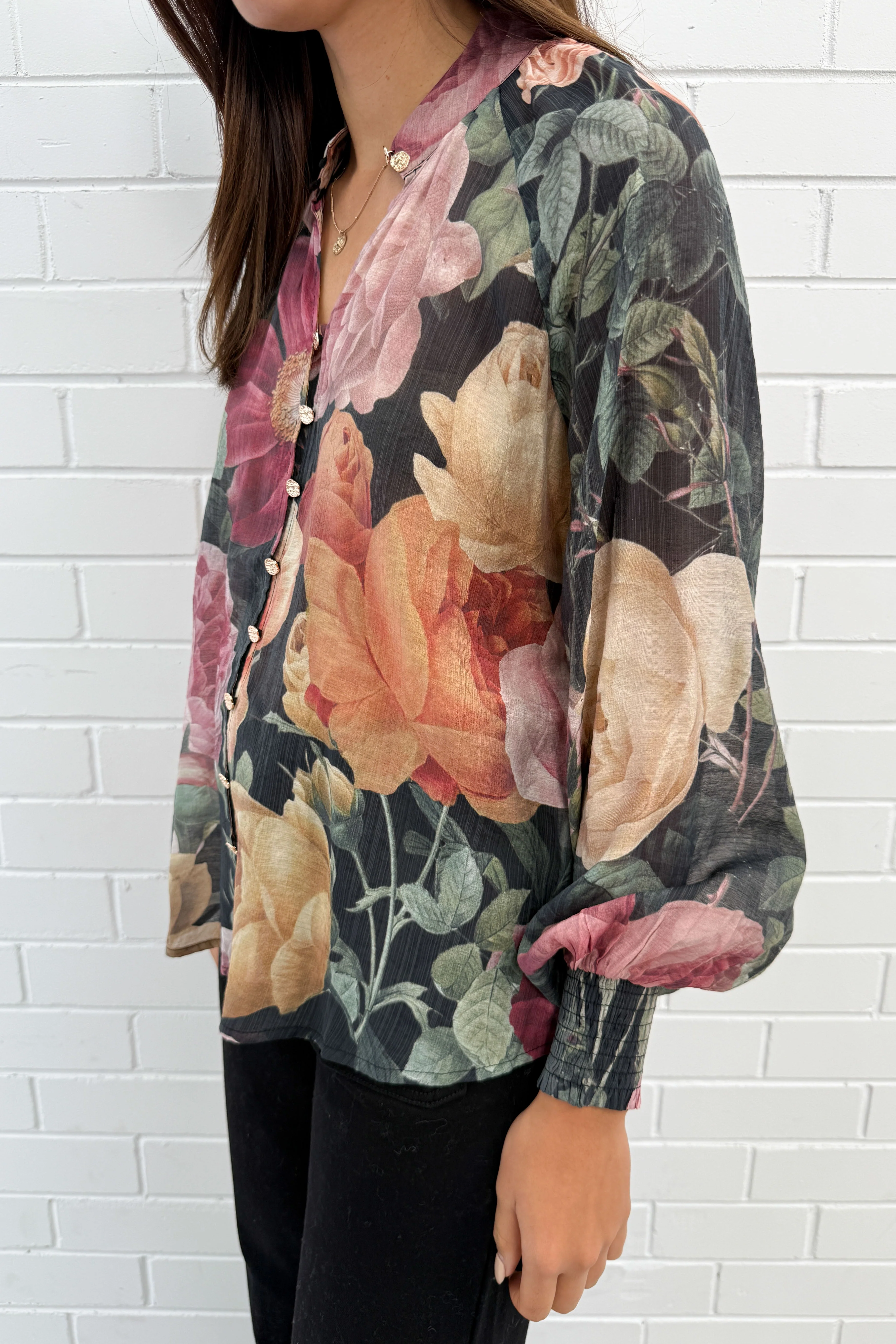 Clarissa Blouse - Vintage Floral - Image 7