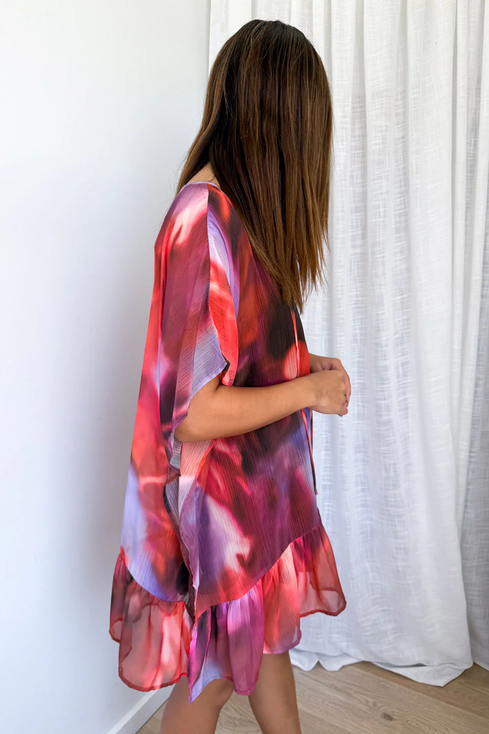 Corinne Kaftan - Burnt Orange Watercolour - Image 6