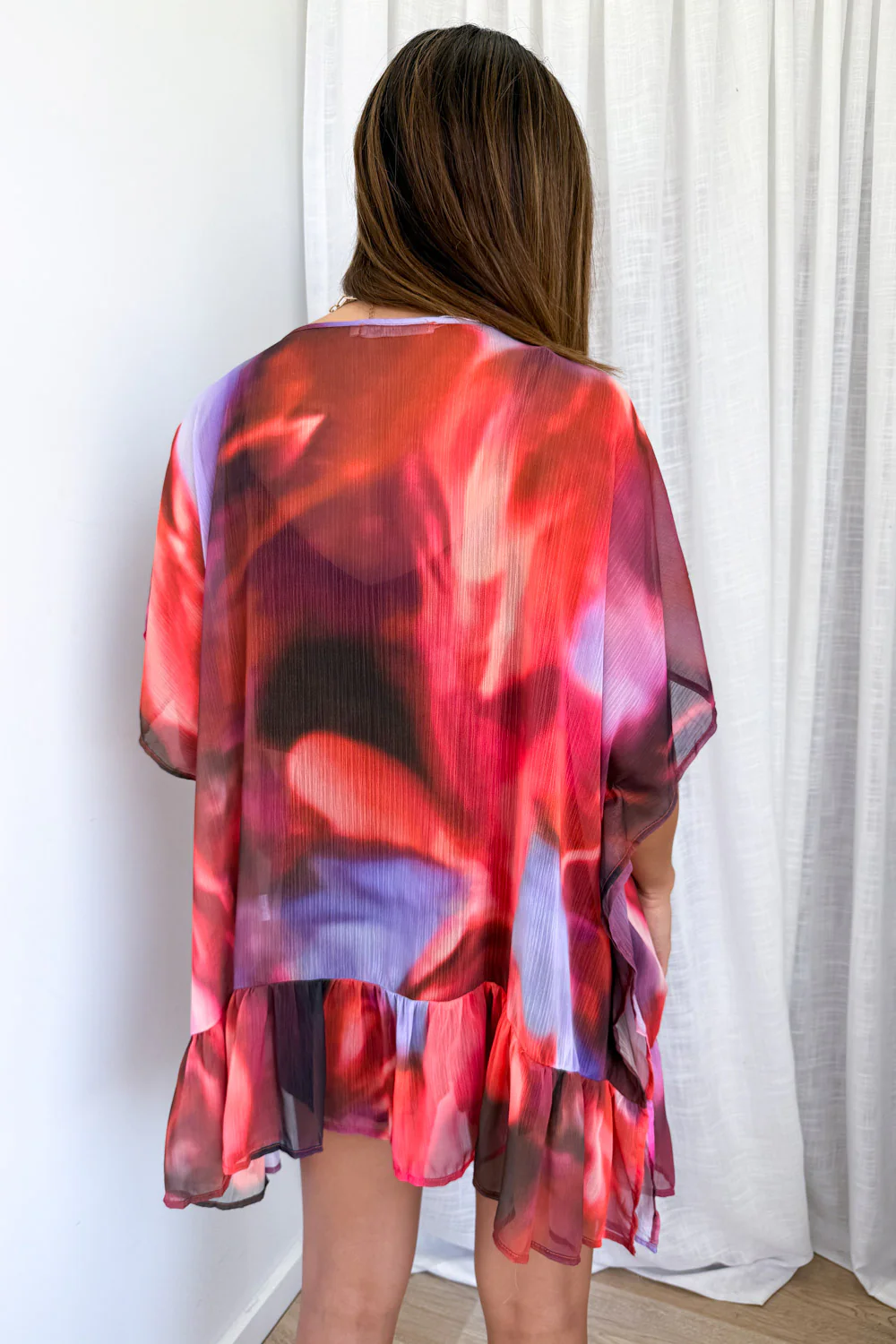 Corinne Kaftan - Burnt Orange Watercolour - Image 7
