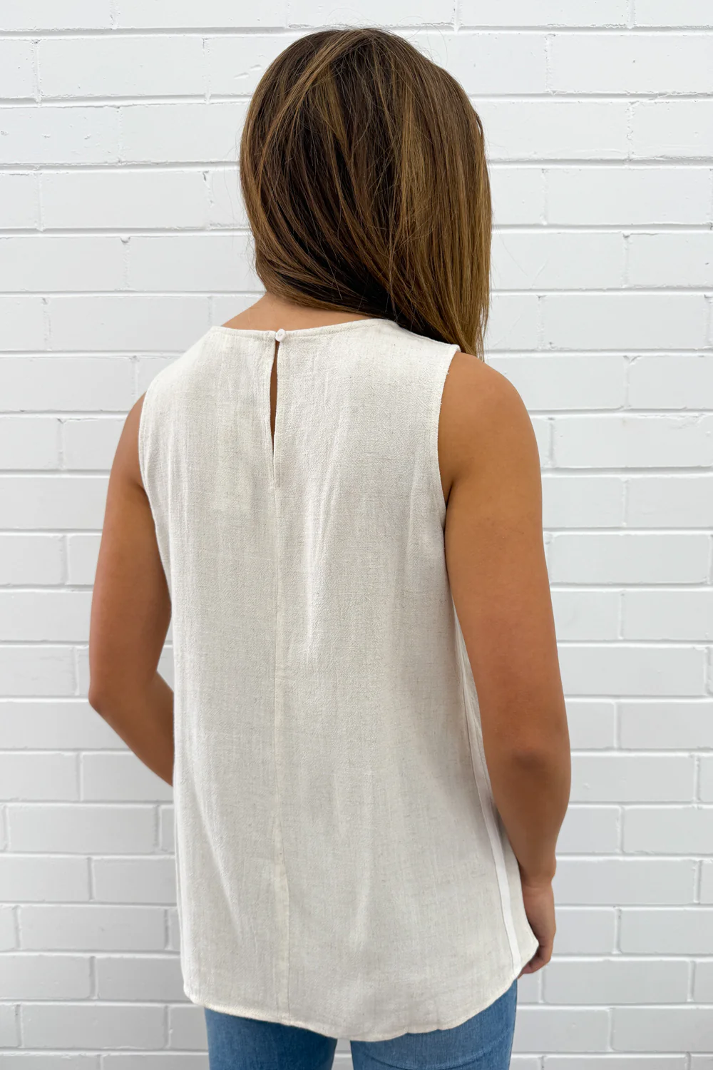 Courtney Linen Blend Top - Image 13