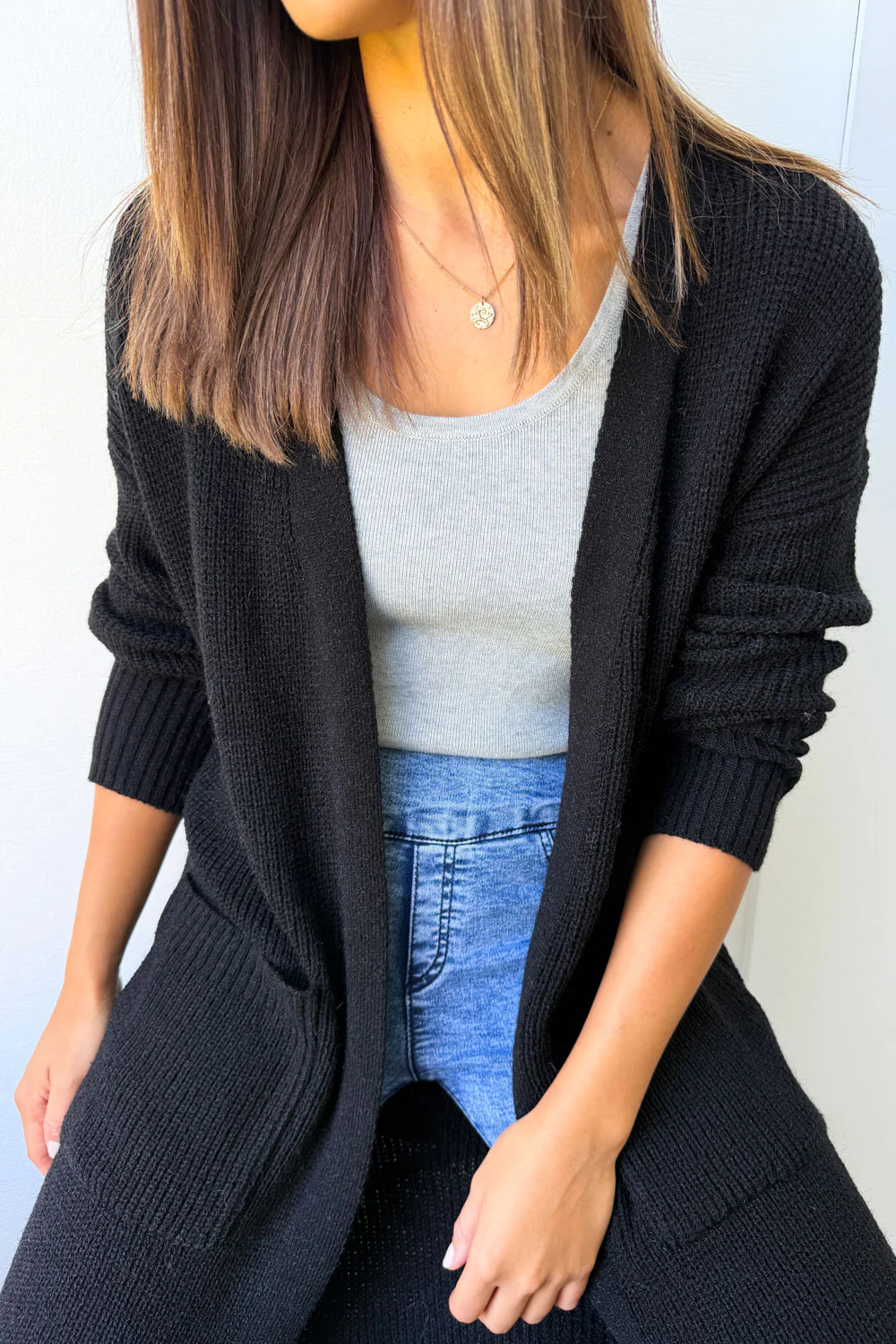 Crystal Cardi - Black - Image 2