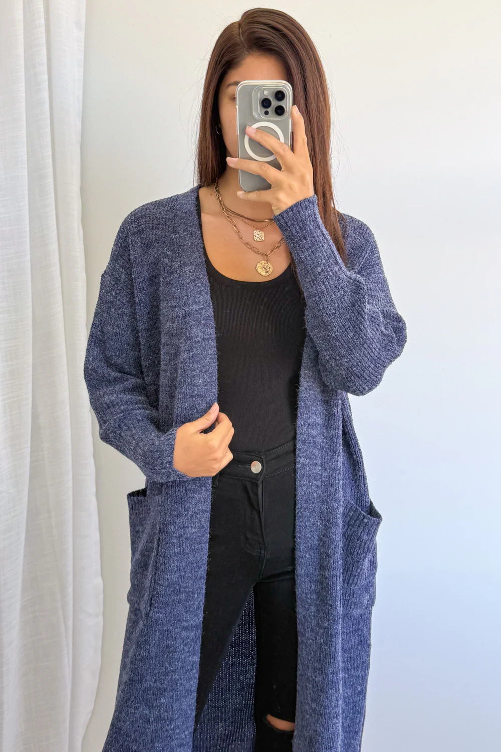 Crystal Cardi - Blue - Image 5