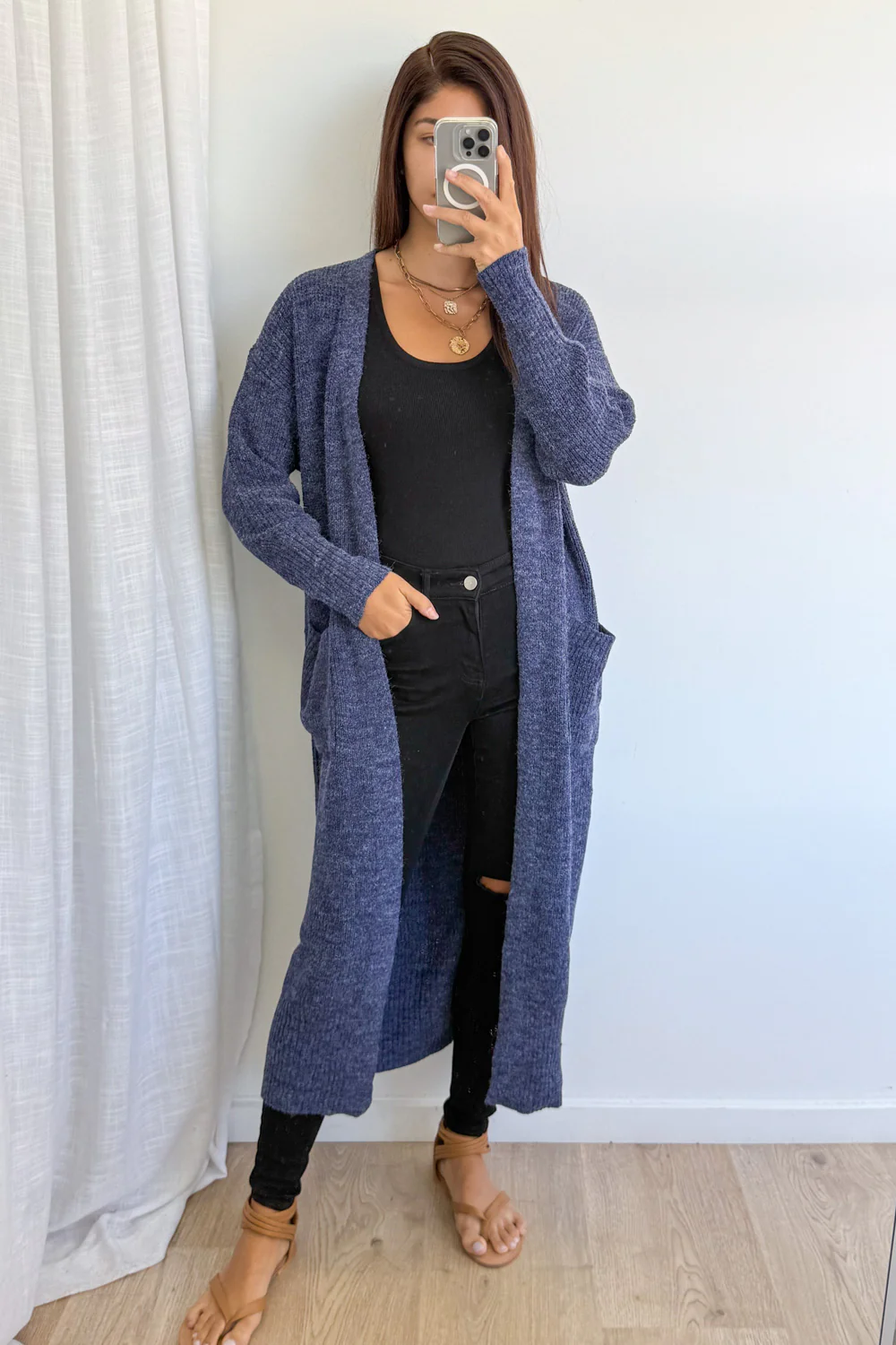 Crystal Cardi - Blue - Image 6