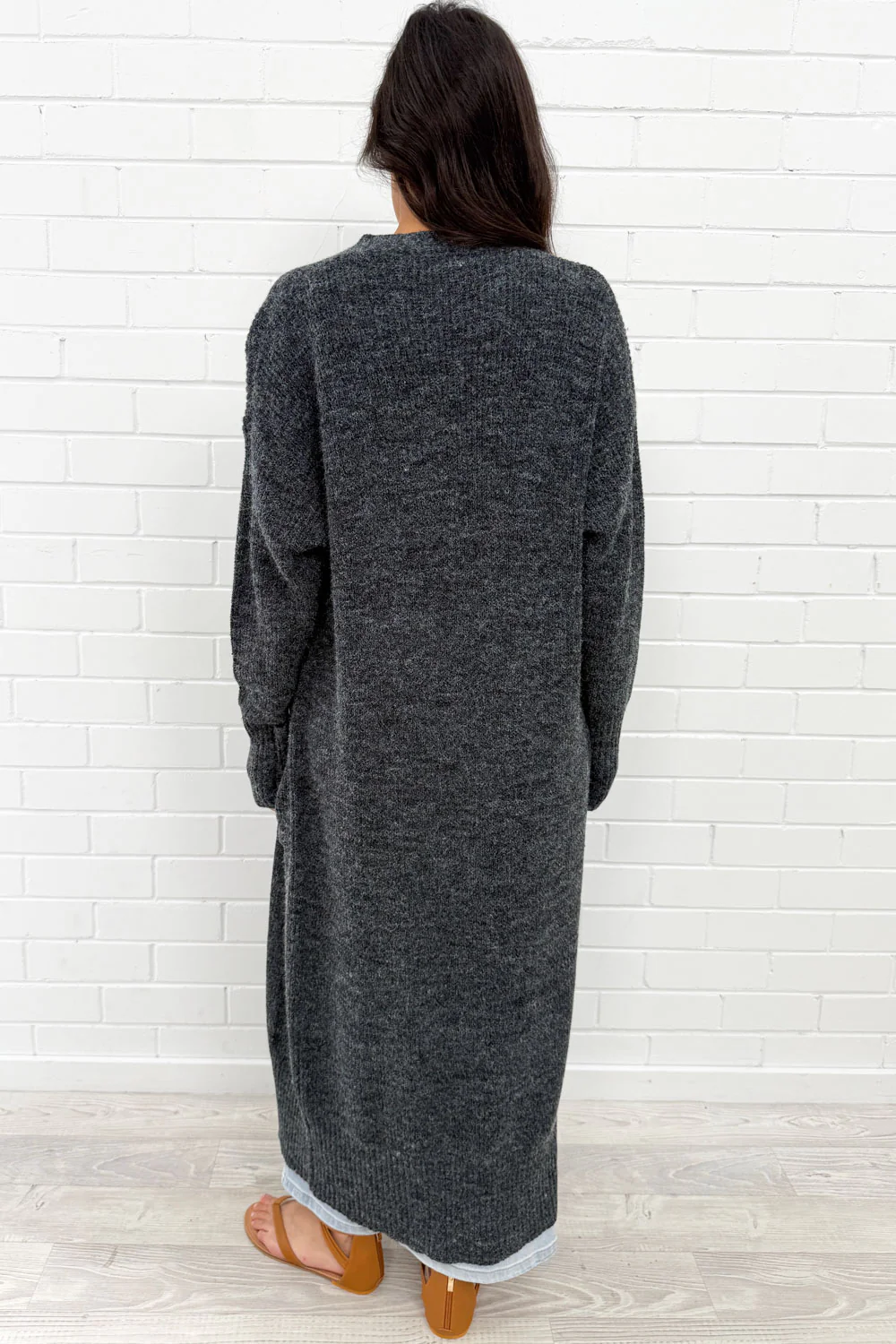 Crystal Cardi - Charcoal - Image 4