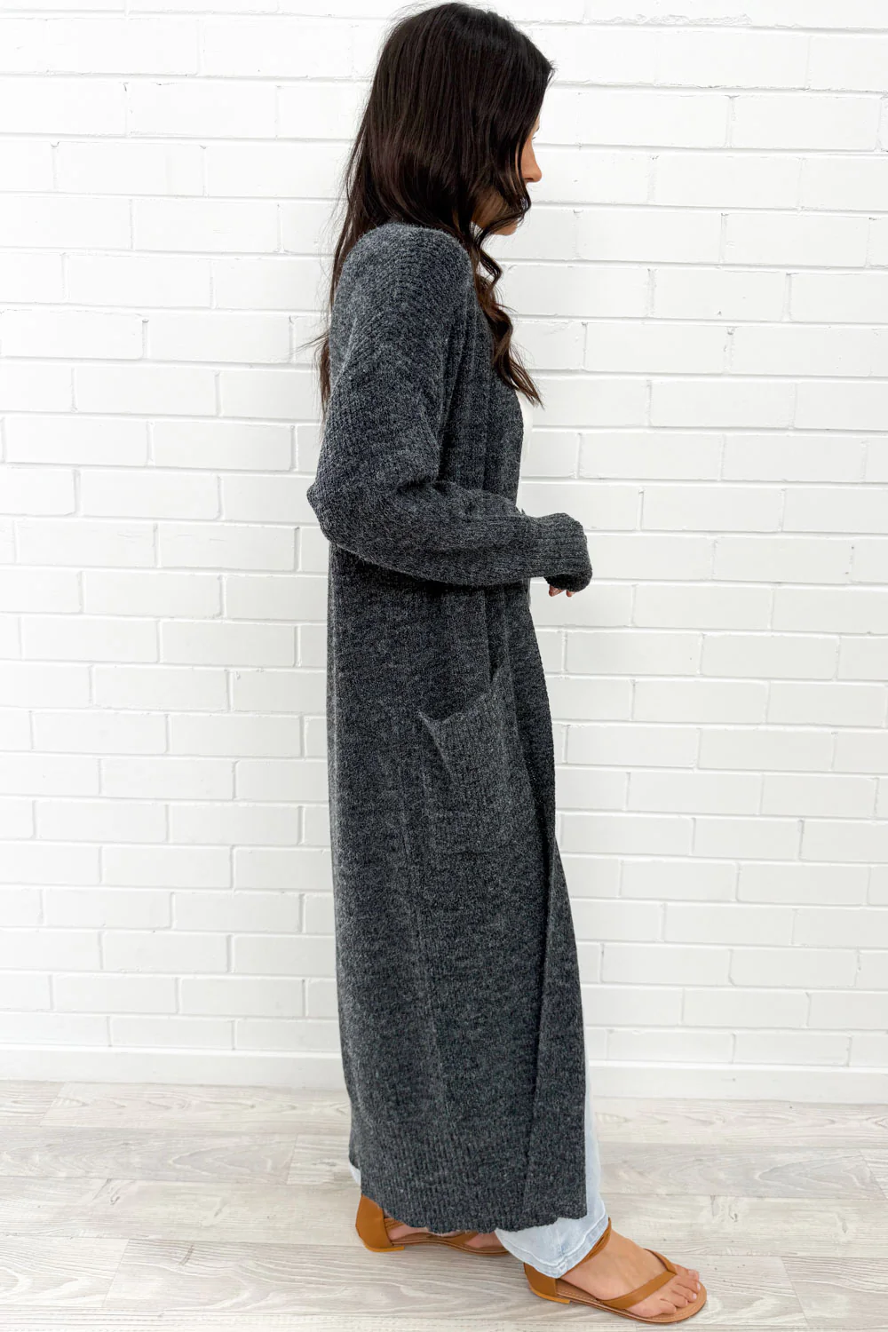 Crystal Cardi - Charcoal - Image 5