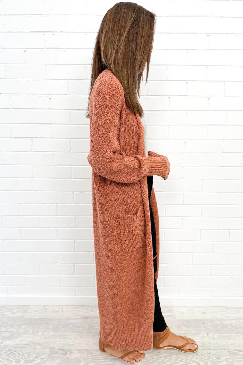 Crystal Cardi - Rust - Image 5