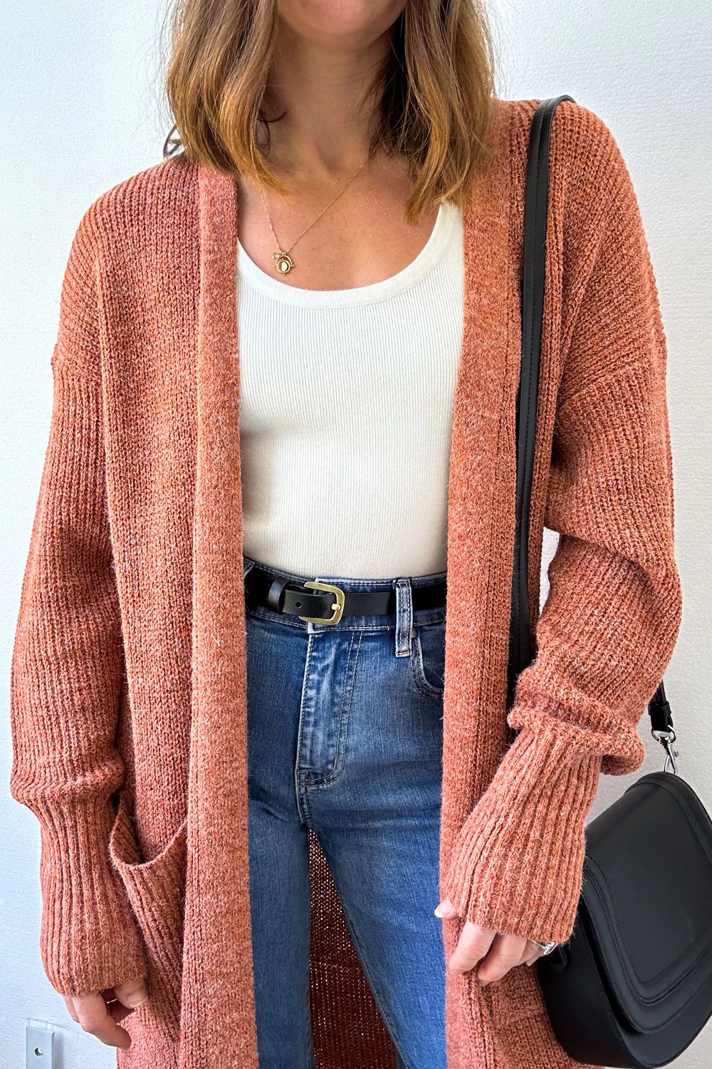Crystal Cardi - Rust - Image 7