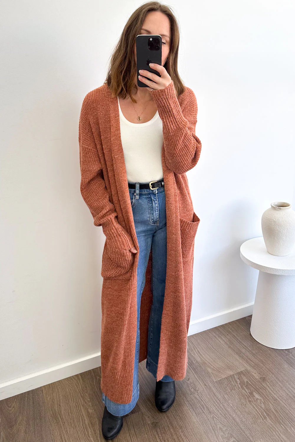 Crystal Cardi - Rust - Image 8