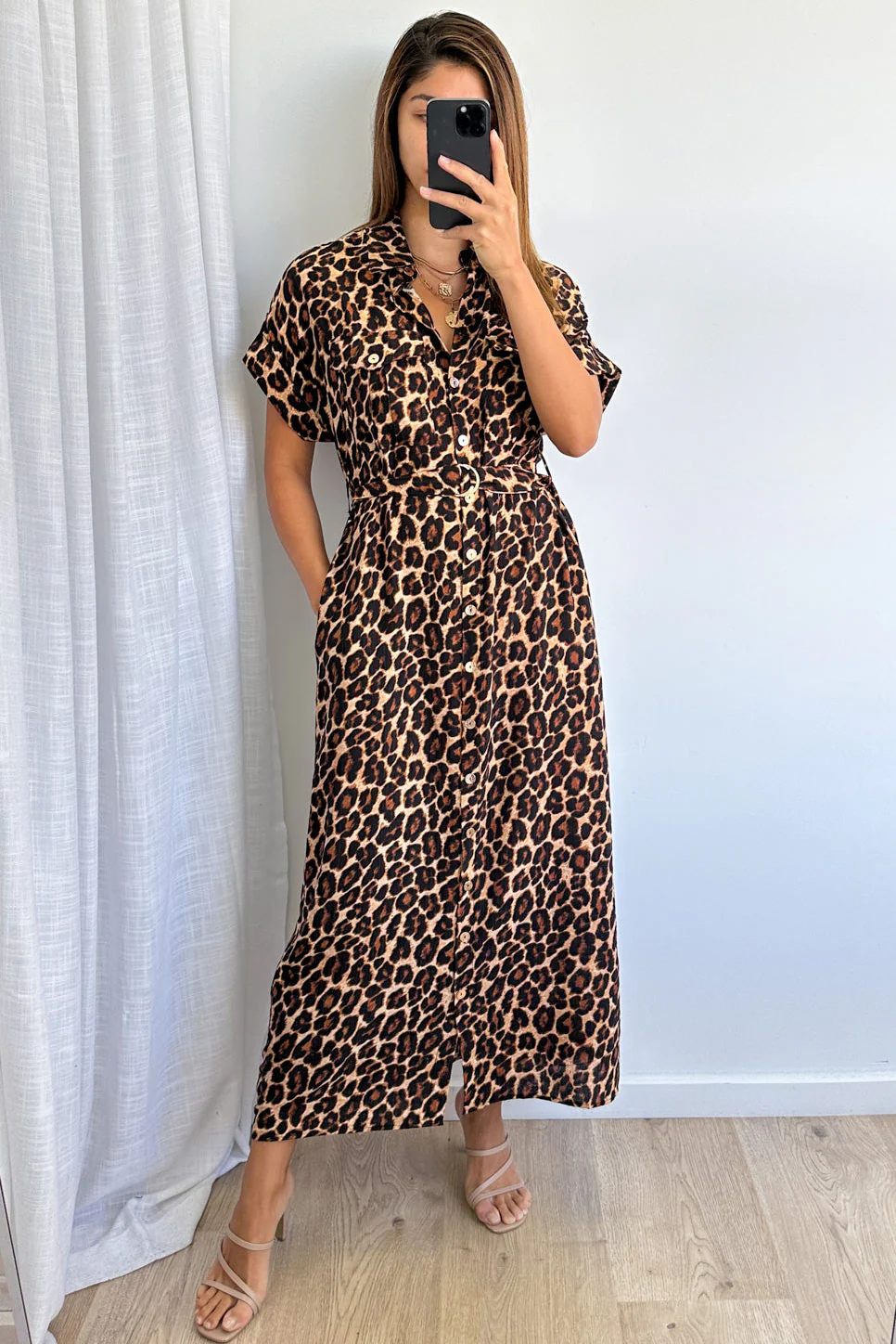Daniela Dress - Leopard - Image 7