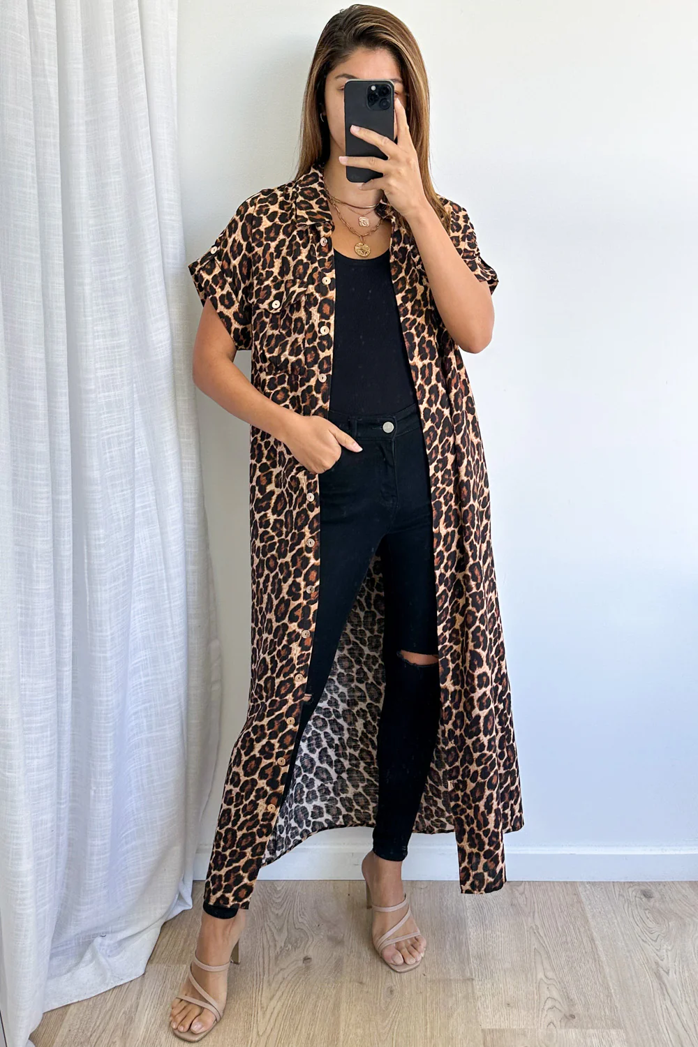 Daniela Dress - Leopard - Image 8