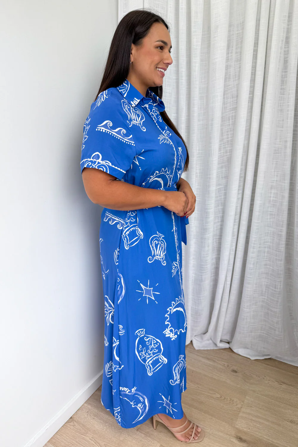 Darlie Dress - Blue Vase - Image 10
