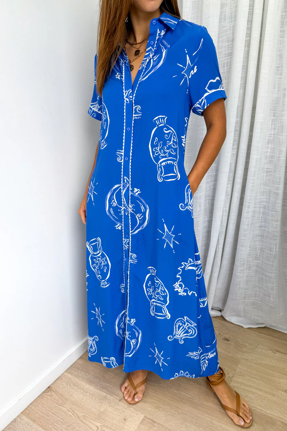 Darlie Dress - Blue Vase - Image 2