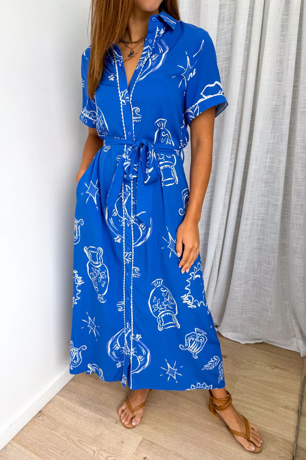 Darlie Dress - Blue Vase - Image 3