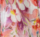 Delilah Dress - Peach Purple Floral - Image 17
