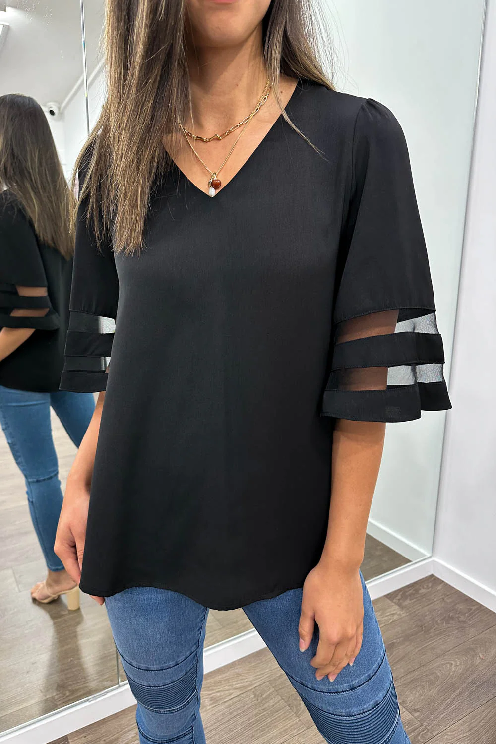 Donna Top - Black - Image 2