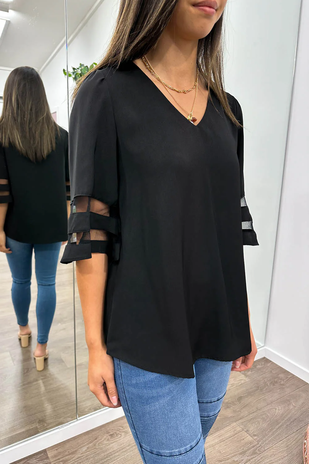 Donna Top - Black - Image 3