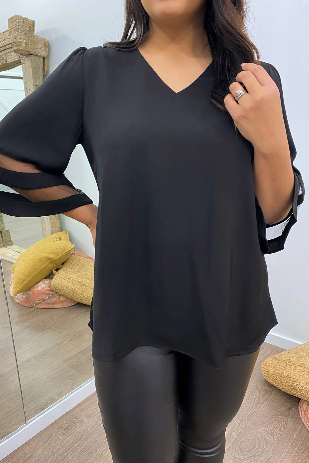Donna Top - Black - Image 7
