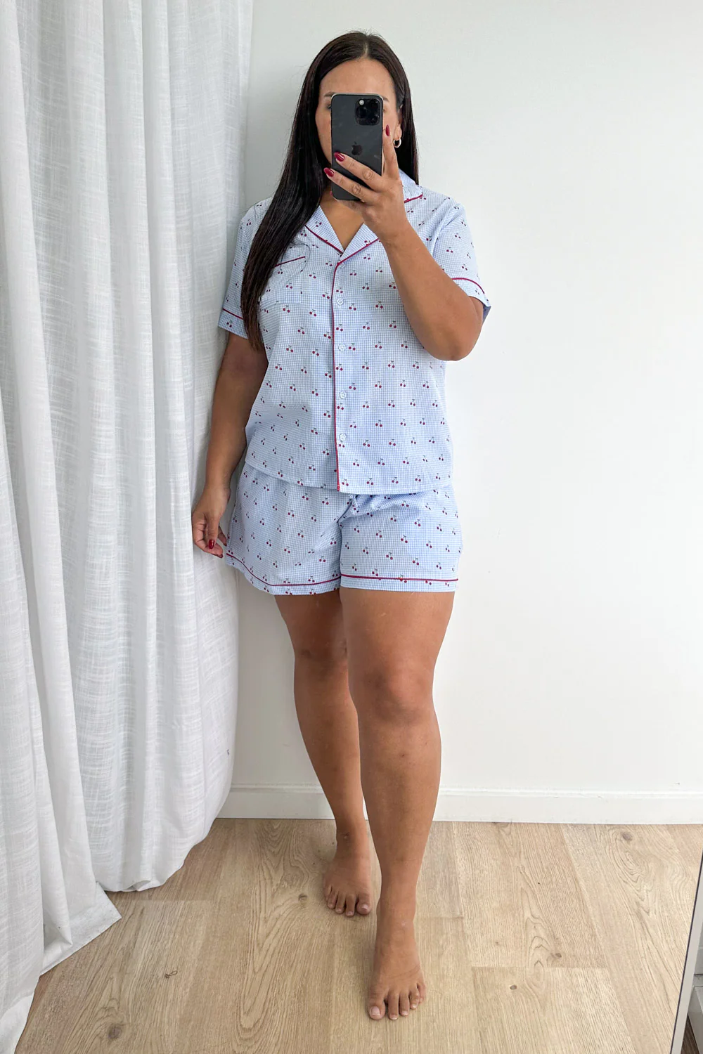 Dreamers Short Sleep Set - Cherry on Top - Image 13