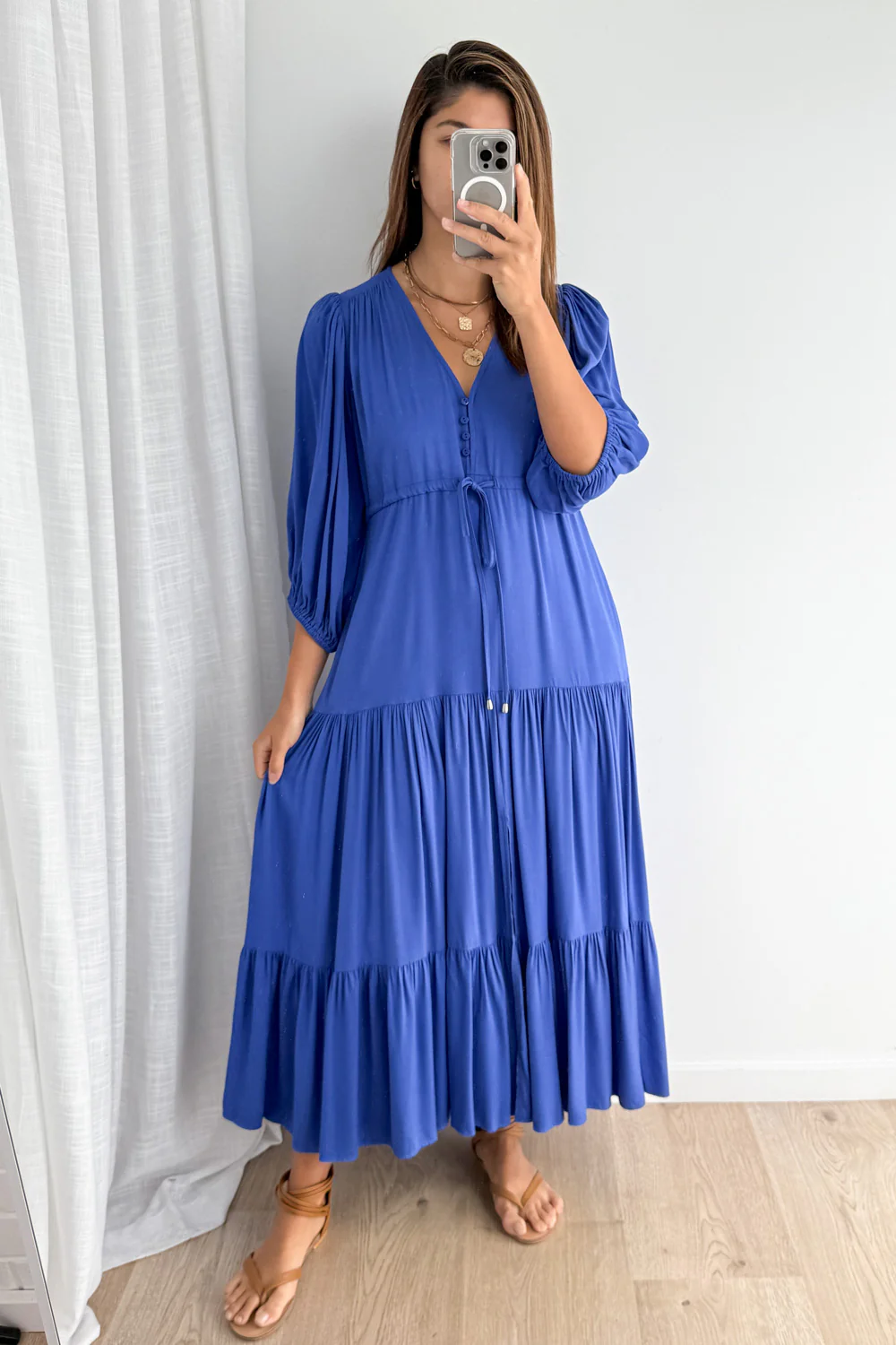 Dune Dress - Cobalt Blue - Image 6
