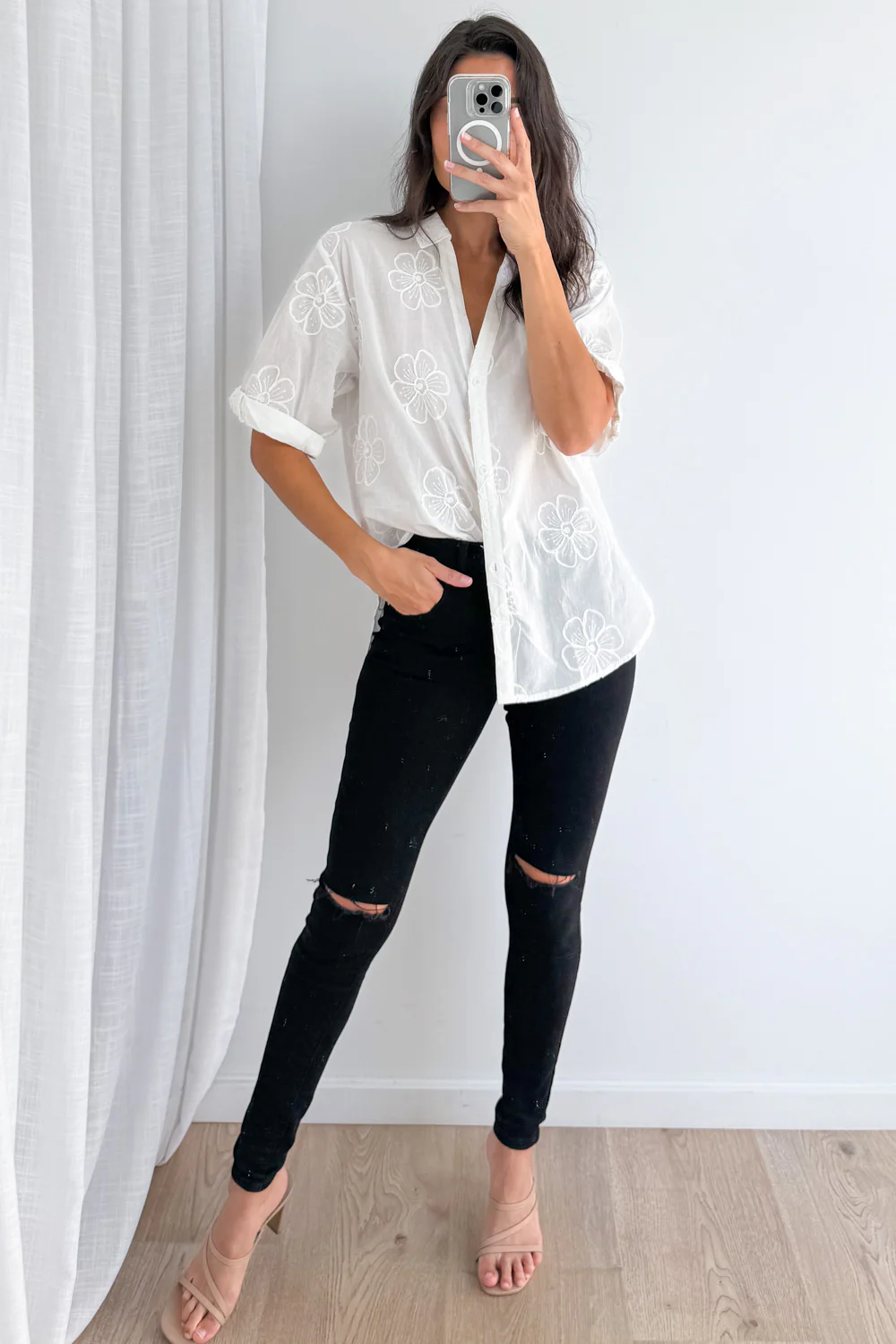 Elden Blouse - White - Image 7