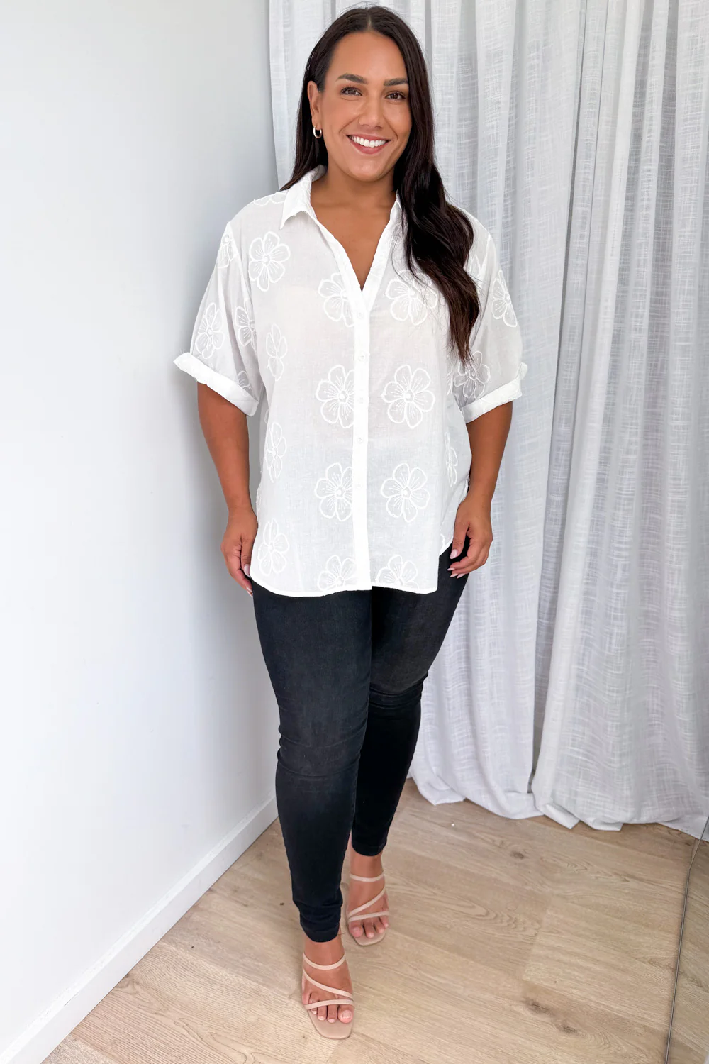 Elden Blouse - White - Image 9