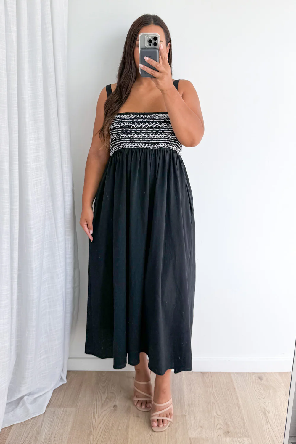 Ellie Dress - Black - Image 7