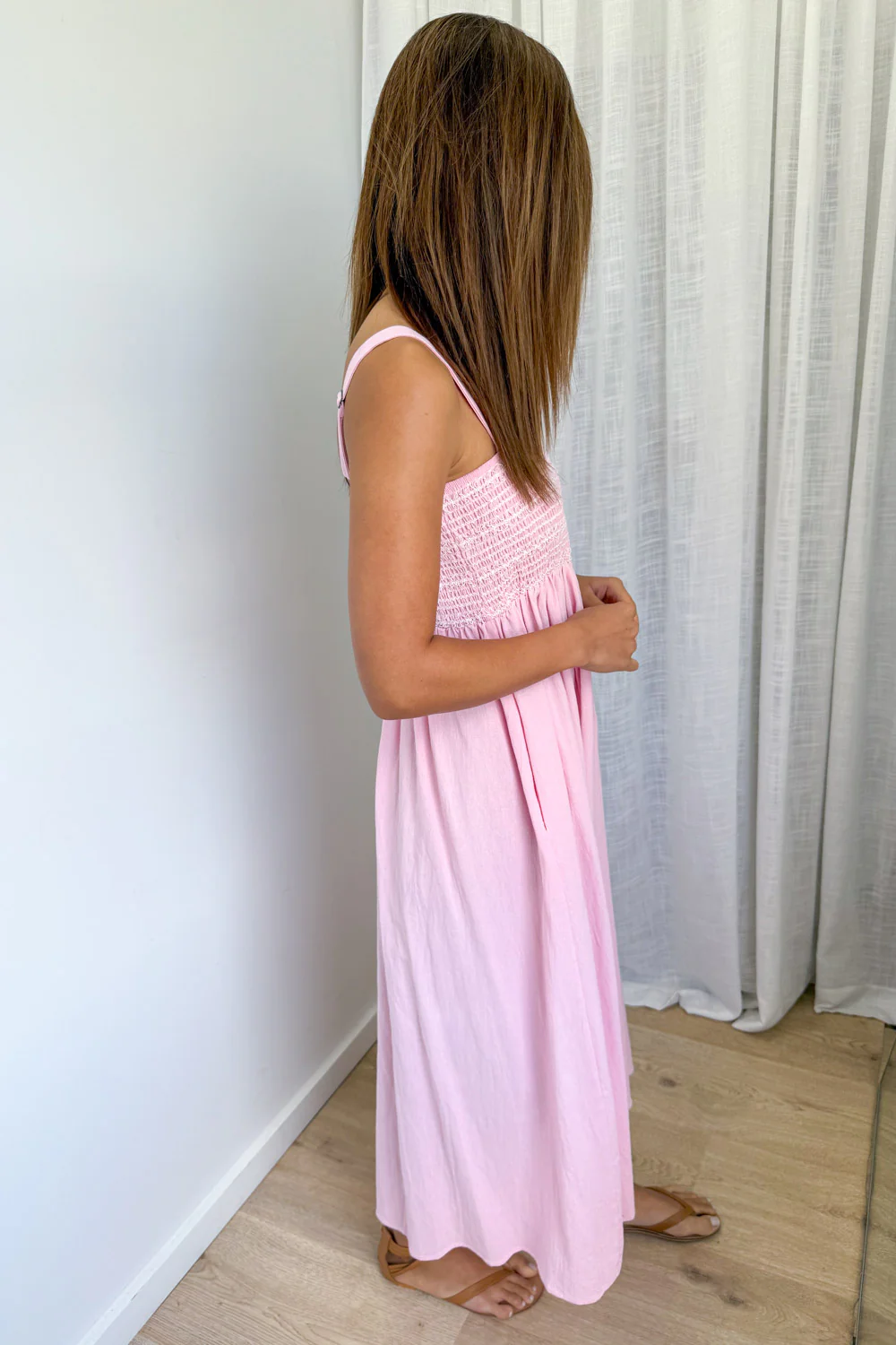 Ellie Dress - Pale Pink - Image 3