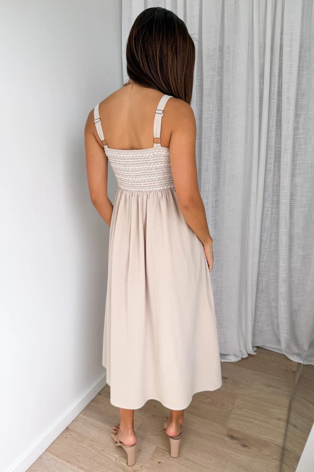 Ellie Dress - Sand - Image 4