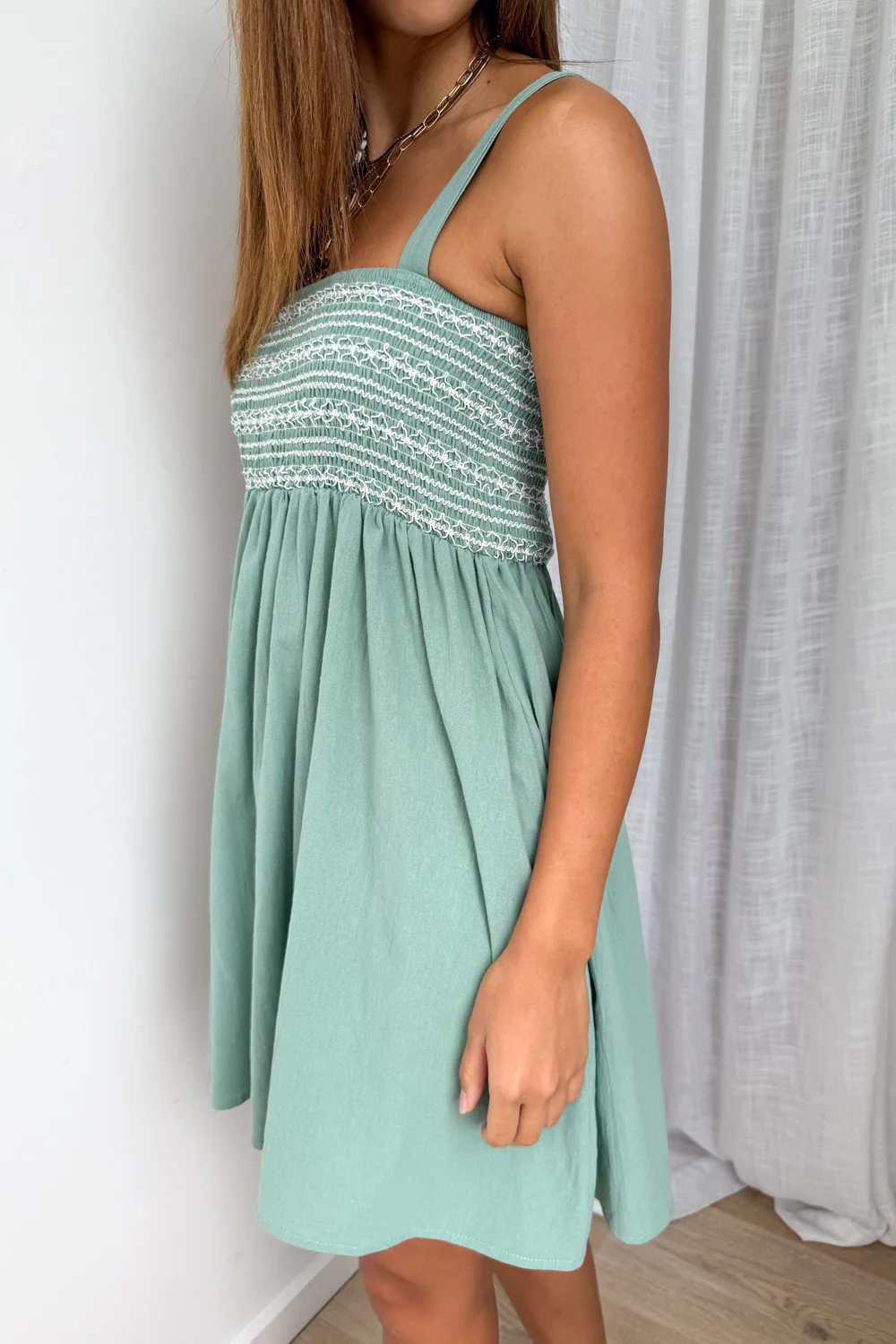 Emmi Dress - Green - Image 4