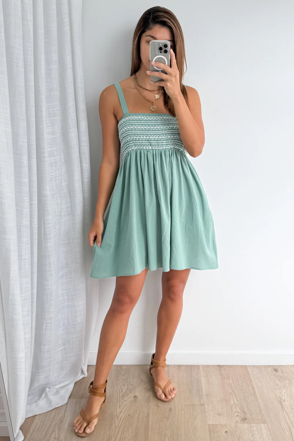 Emmi Dress - Green - Image 3