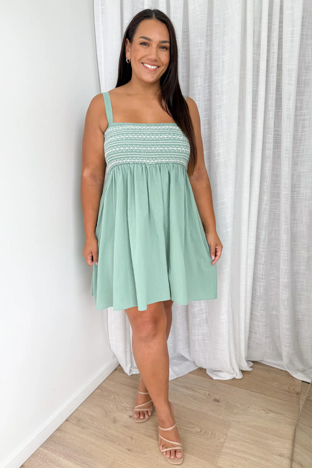 Emmi Dress - Green - Image 9
