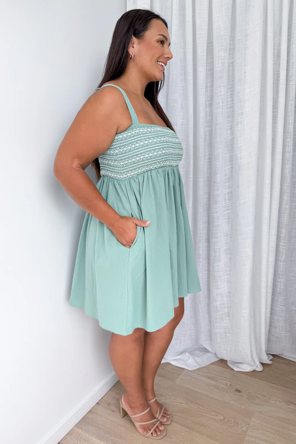 Emmi Dress - Green - Image 10