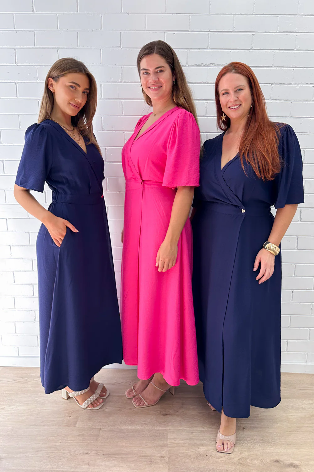 Evelaine Dress - Hot Pink - Image 14