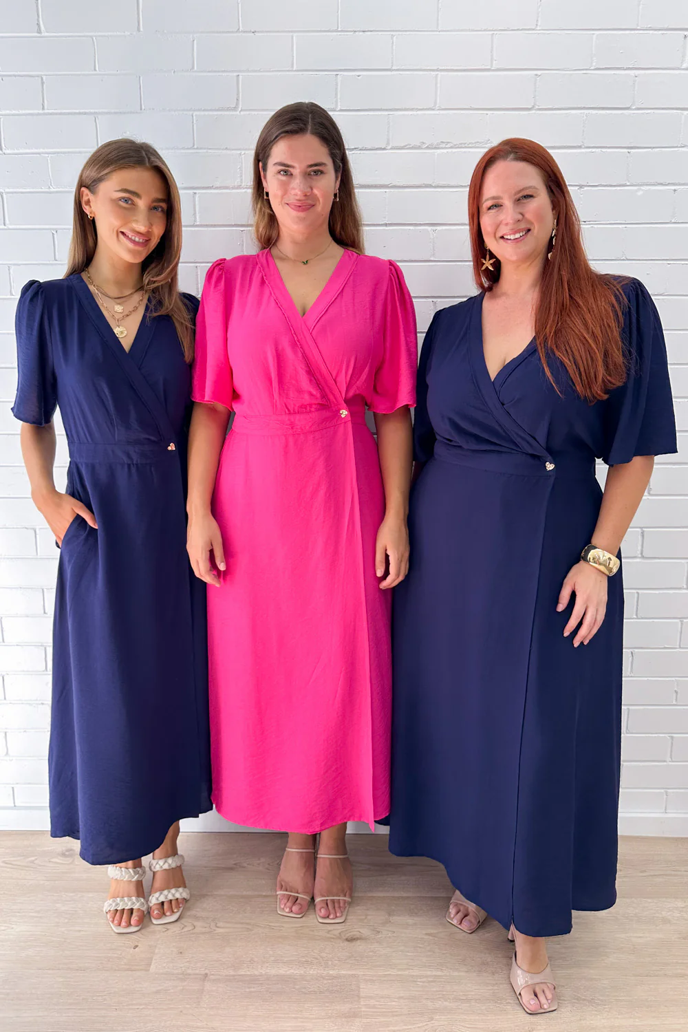 Evelaine Dress - Navy - Image 13