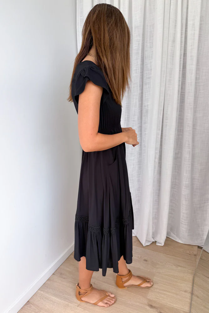 Fia Dress - Black - Image 3