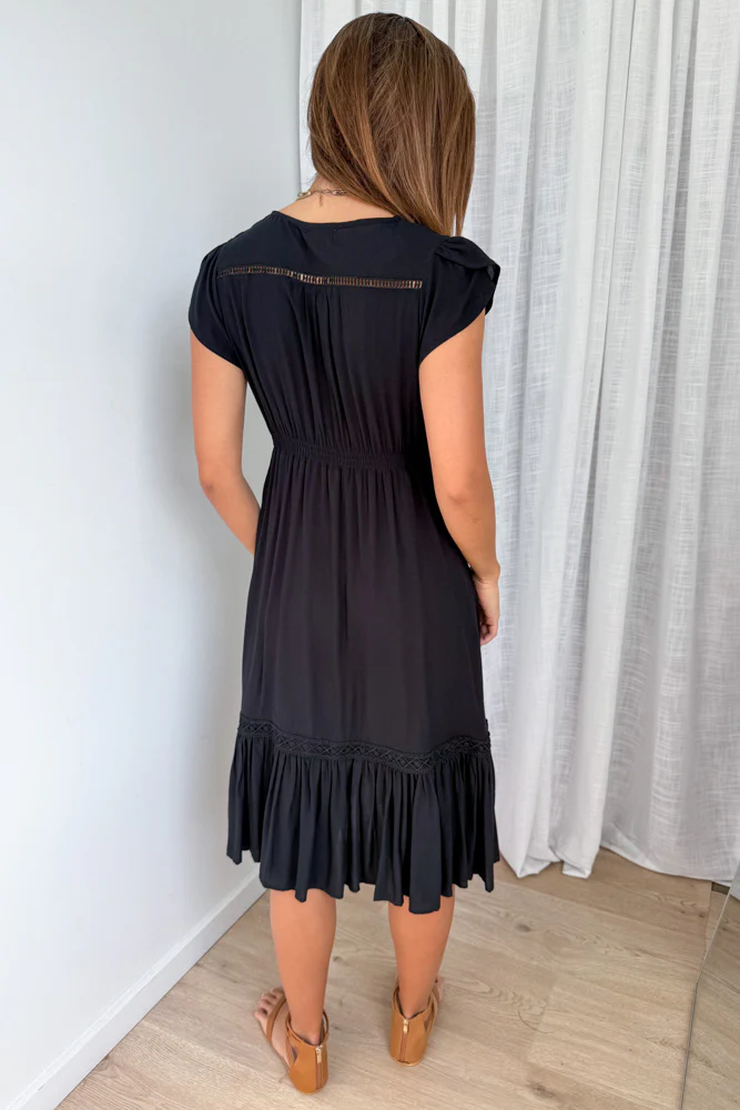Fia Dress - Black - Image 4