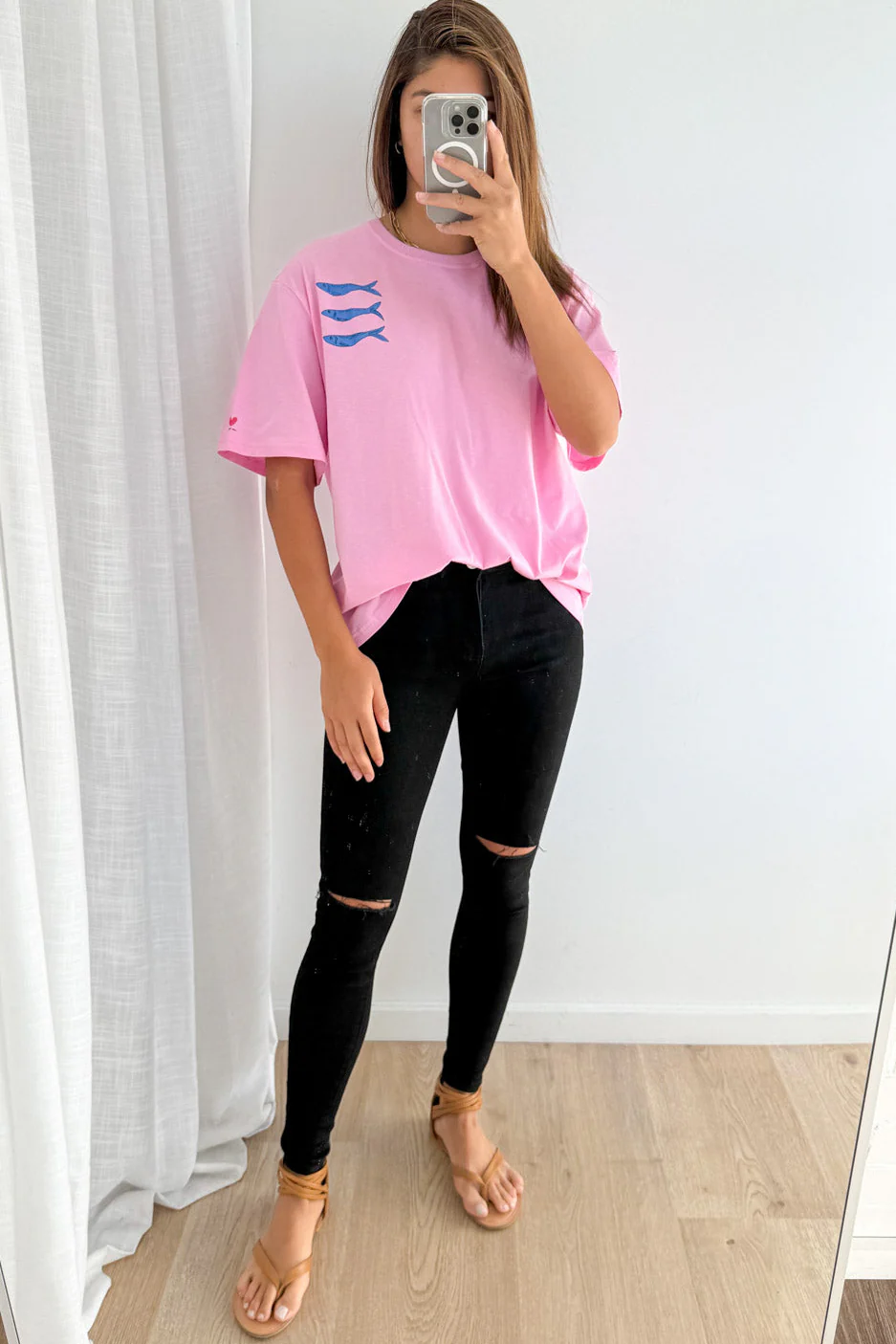 Finn Tee - Candy Pink - Image 2