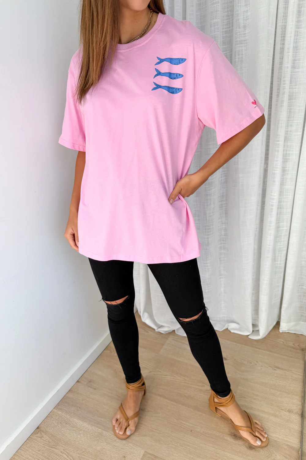 Finn Tee - Candy Pink - Image 3
