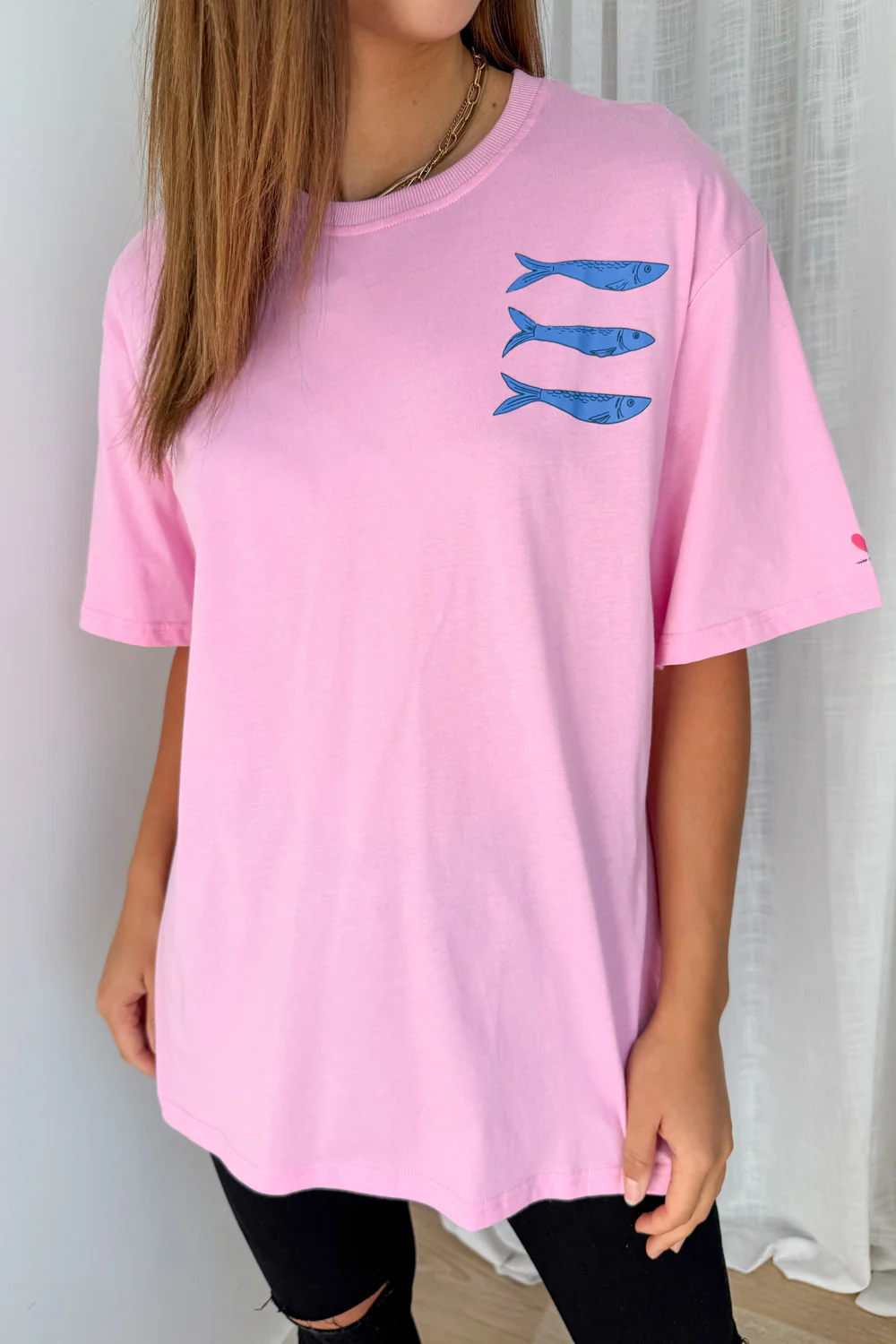 Finn Tee - Candy Pink - Image 4