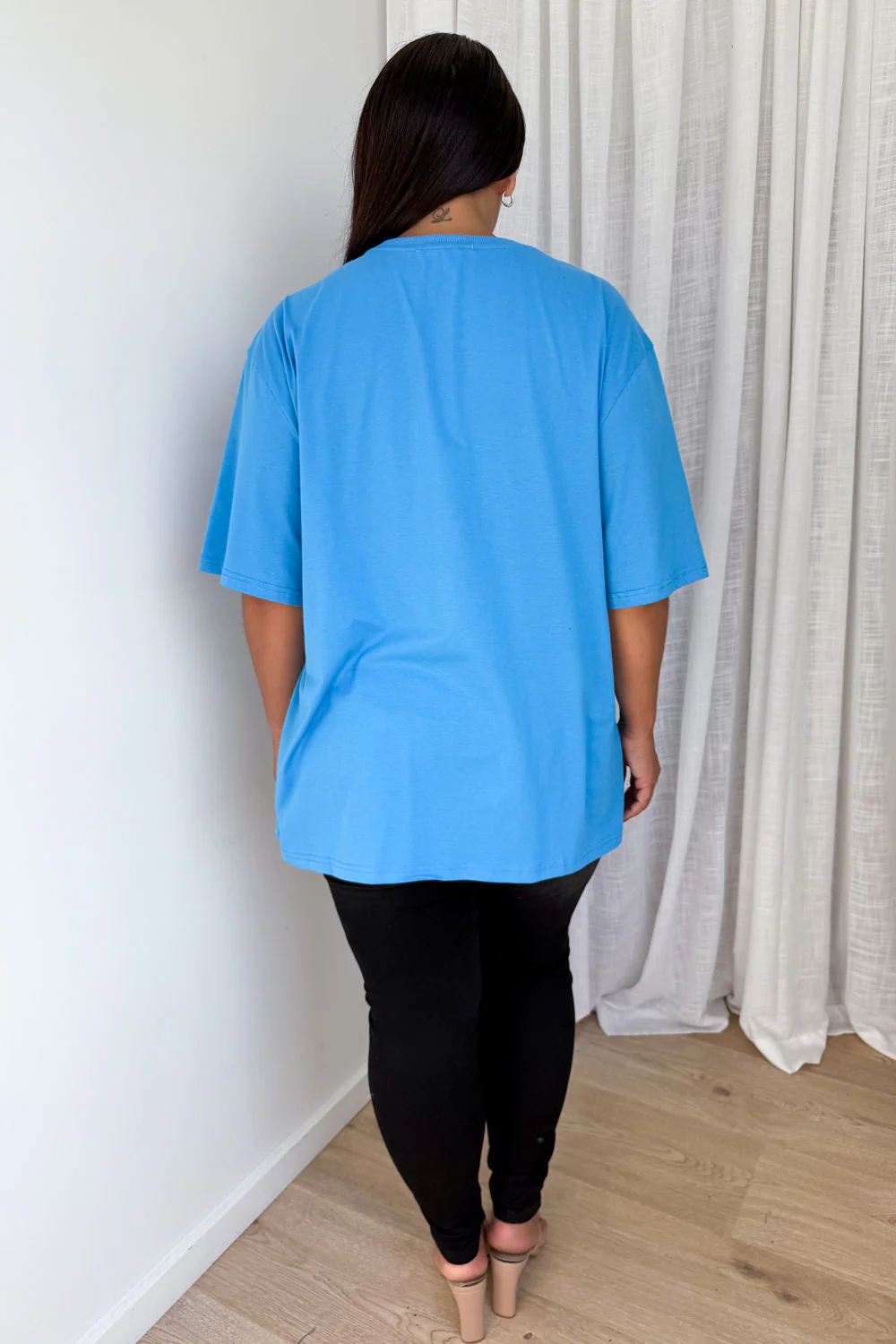 Finn Tee - Cornflower Blue - Image 14