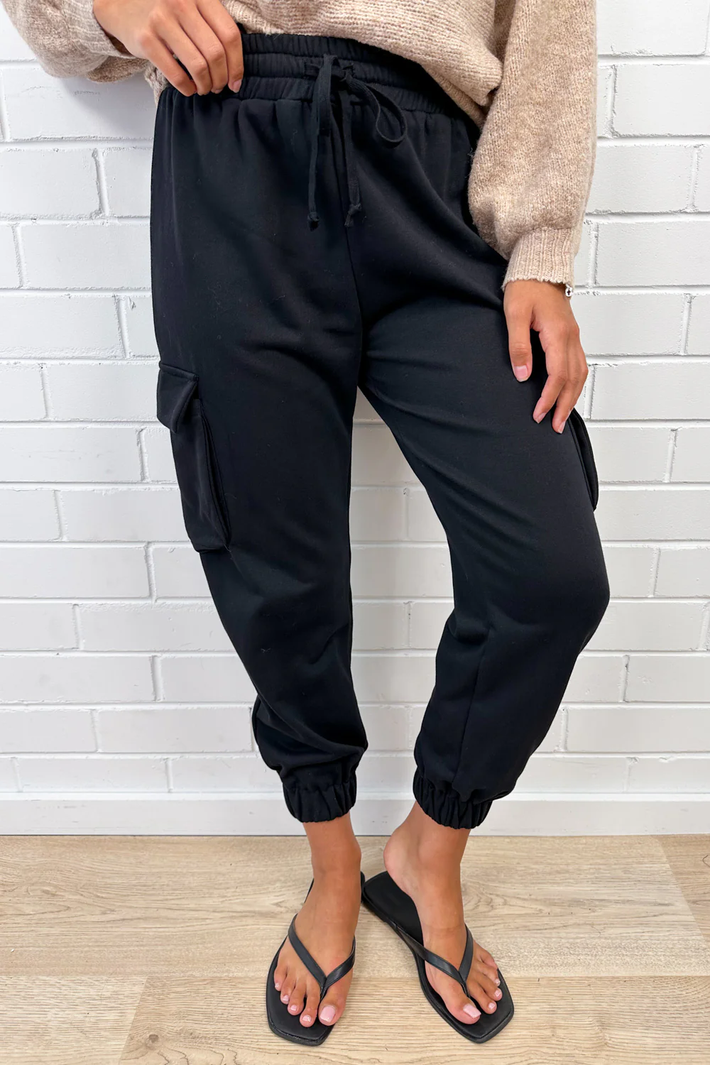 Frankie Lounge Pants - Black - Image 2