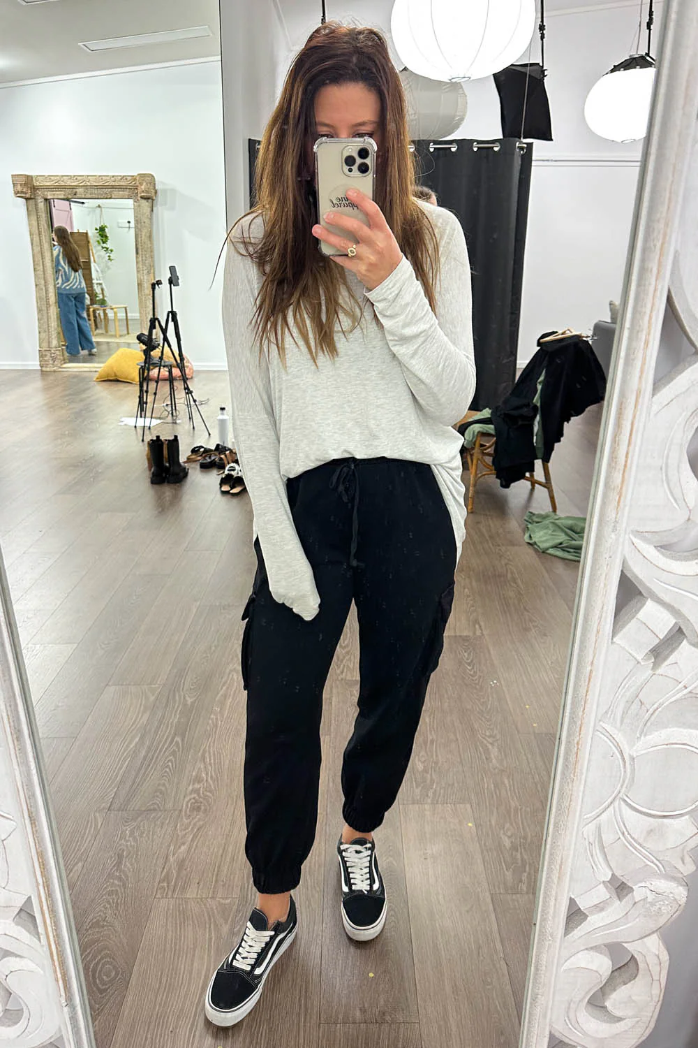 Frankie Lounge Pants - Black - Image 9