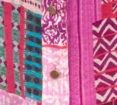 Glade Blouse - Pink Patchwork - Image 12