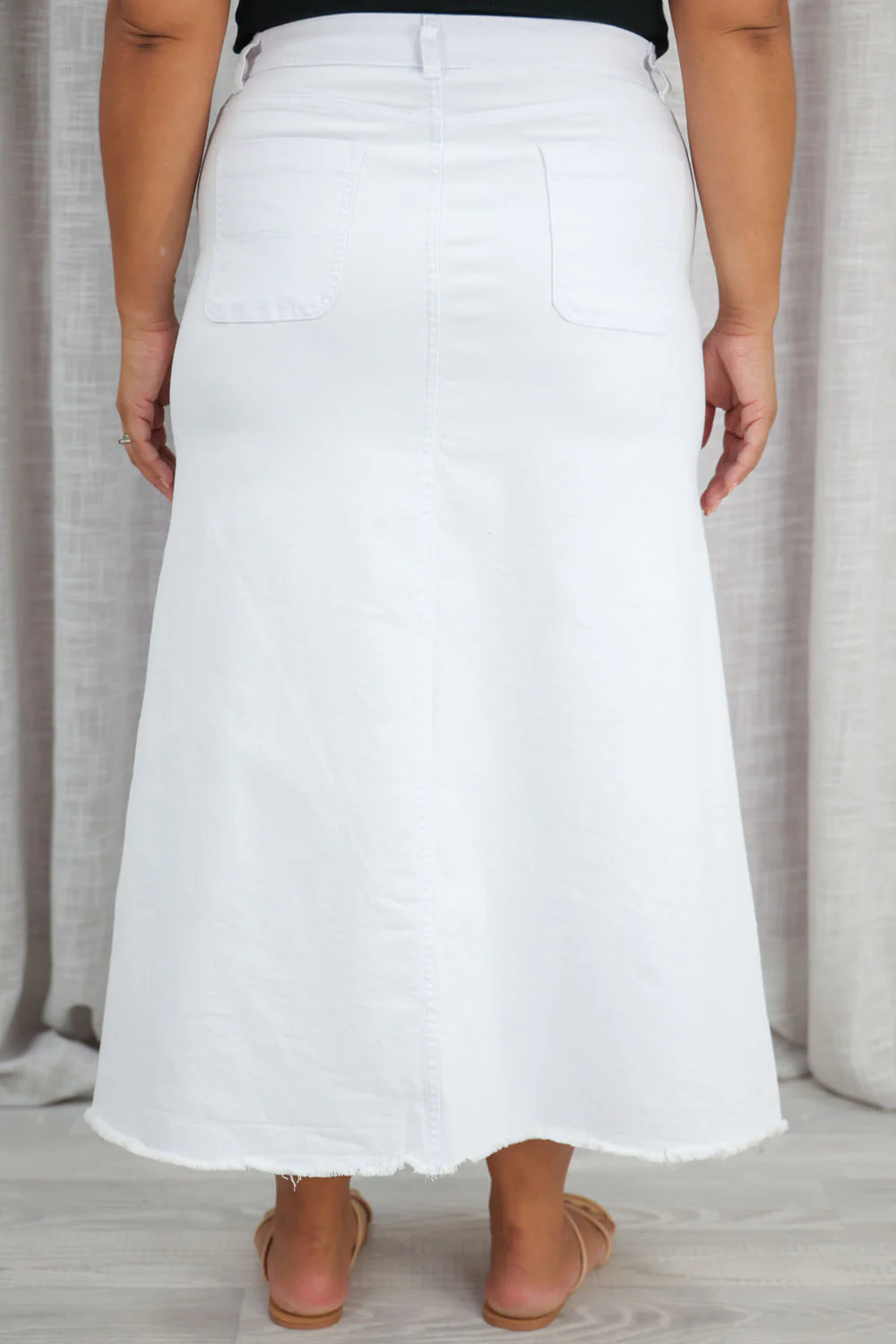 Gloucester Denim Maxi Skirt - Image 10