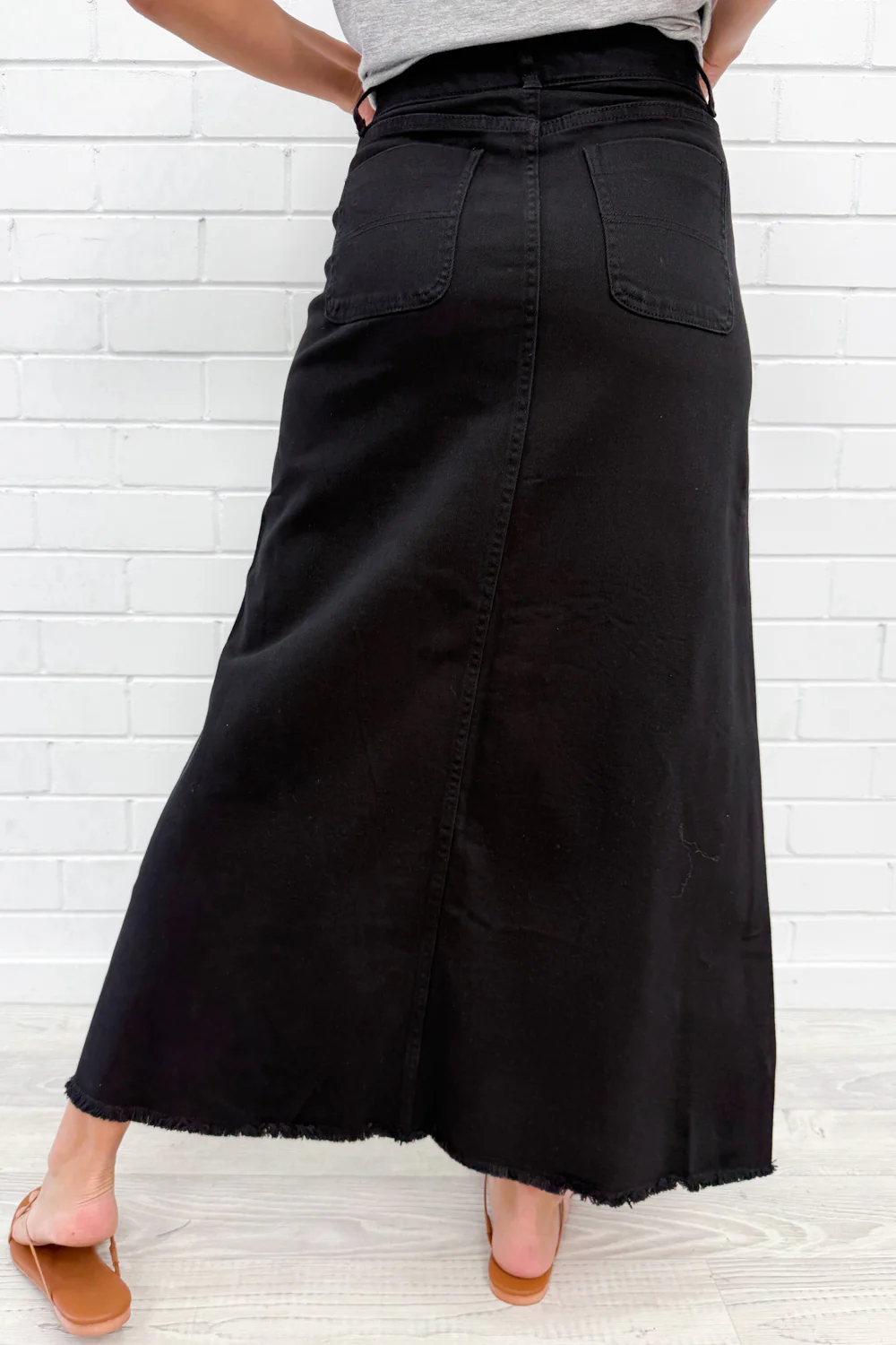Gloucester Denim Maxi Skirt - Image 18